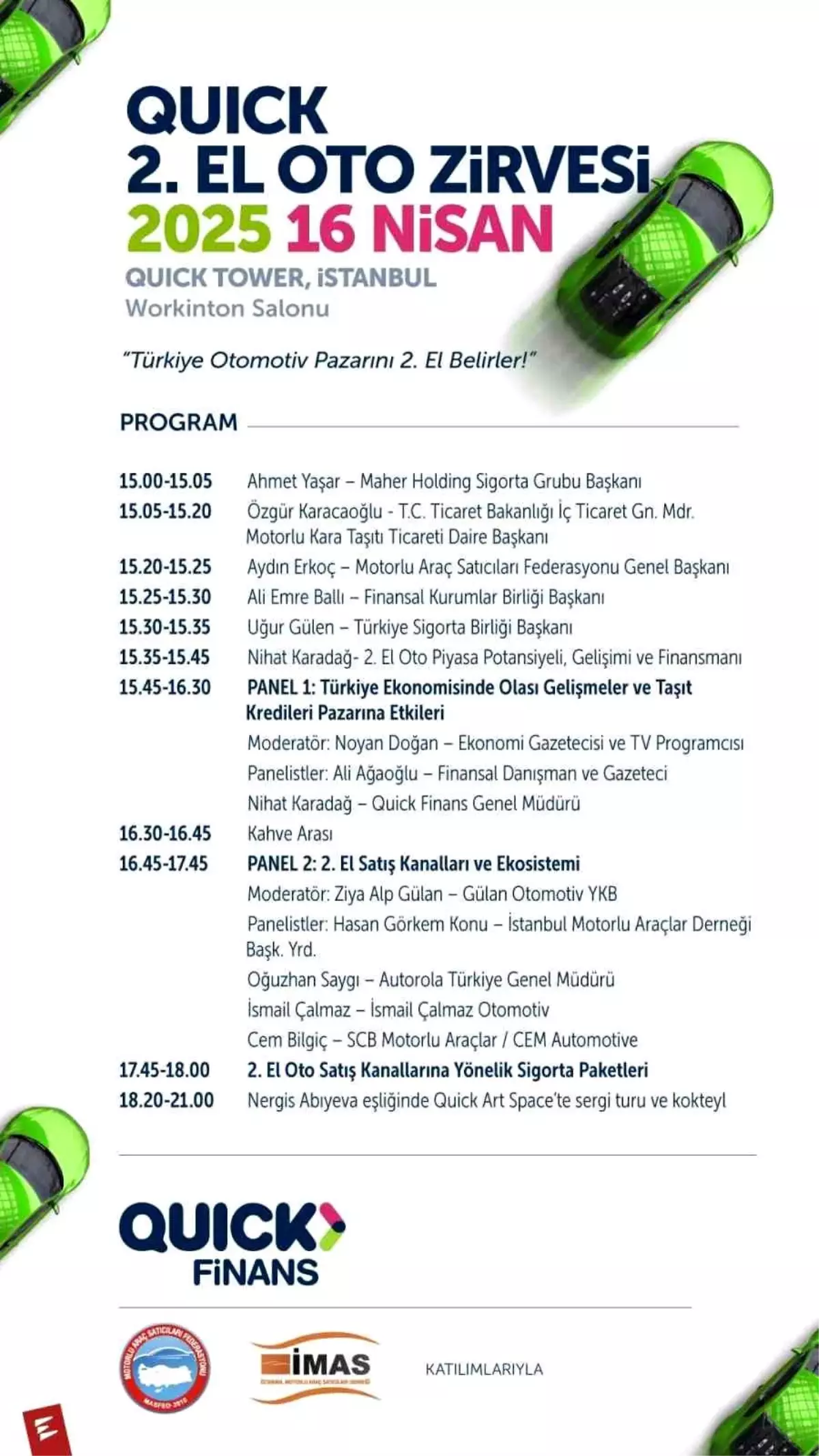 Türkiye’nin İlk 2. El Oto Zirvesi 6 Nisan’da Gerçekleşiyor
