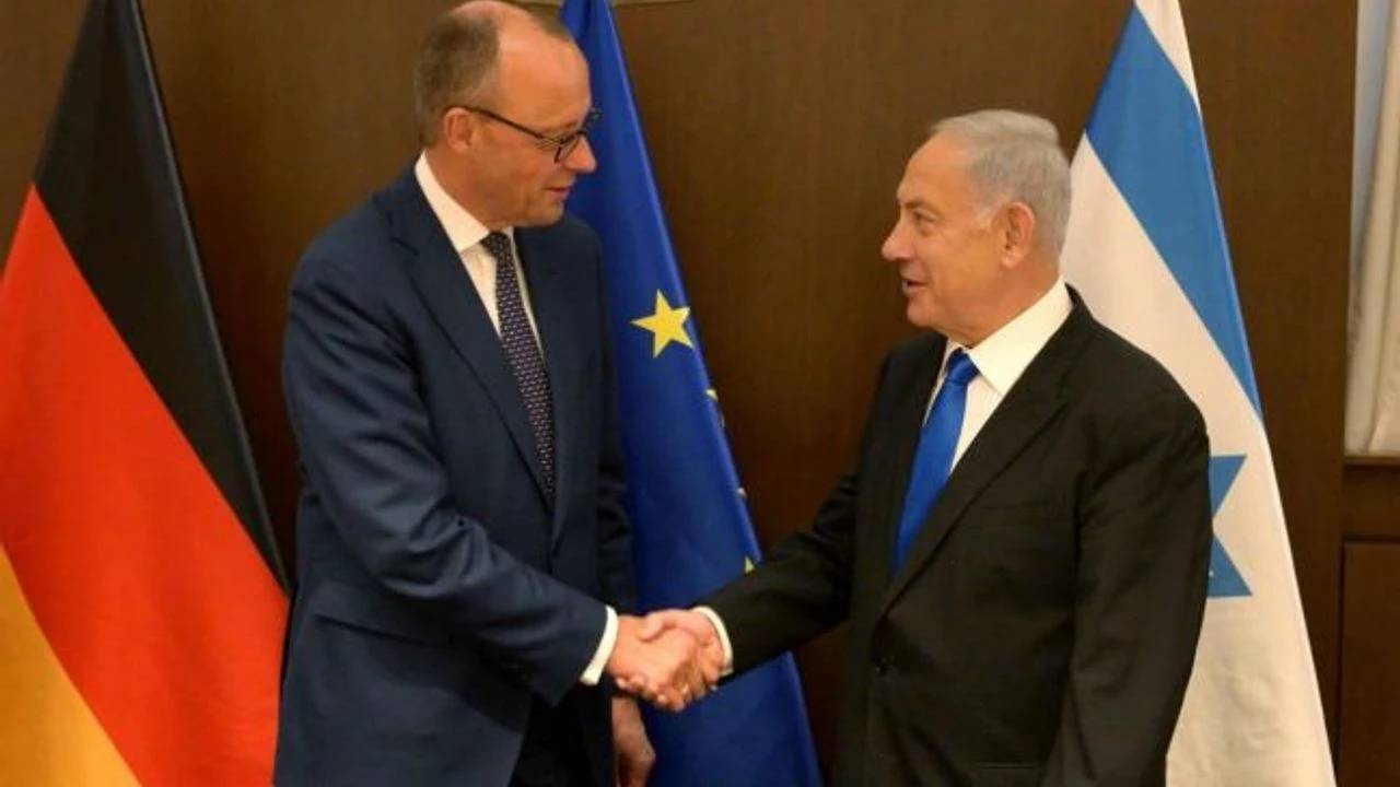 almanya basbakani merz ve israil basbakani netanyahudan temas gazzeye insani yardim guvenli sekilde ulasmali 7ONZ7an5.webp