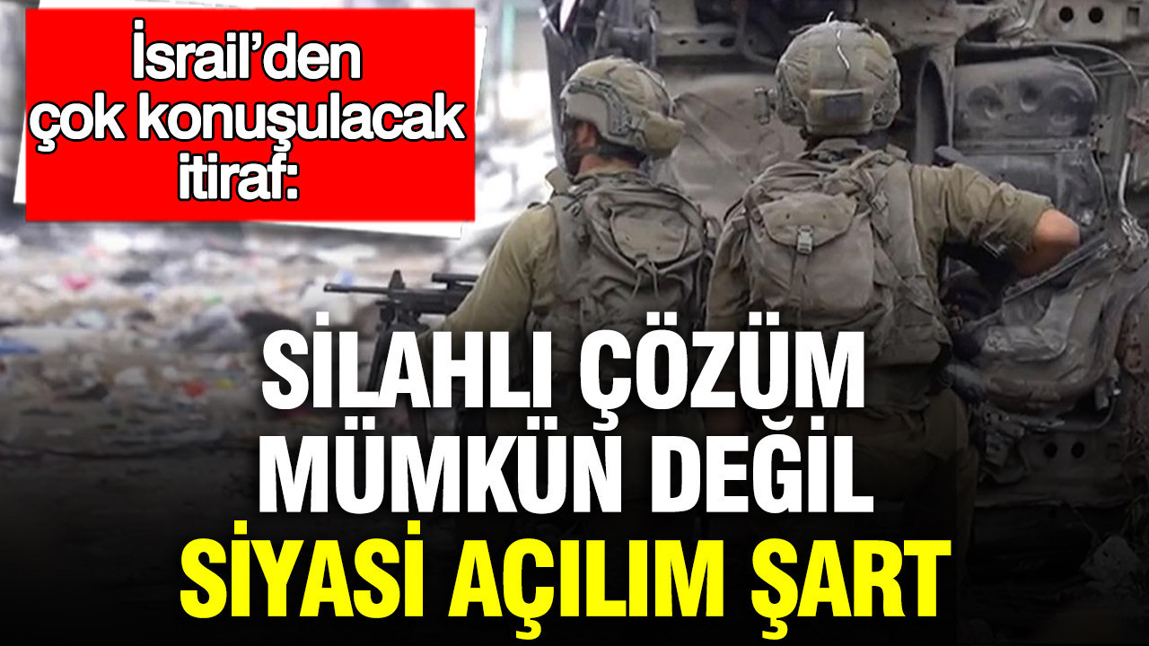 İsrail’den Lübnan Üzerine Çarpıcı Açıklama: Silahlı Mücadele Yerine Siyasi Çözüm Zorunlu