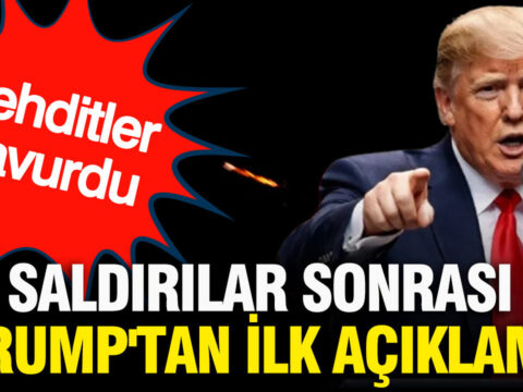 Trump’tan İran’a Sert Mesaj: "Tehditler Savurduk"